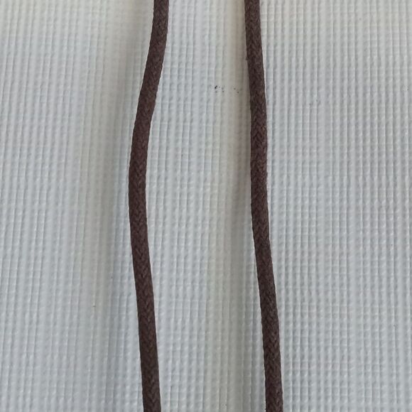 LCI Liz Claiborne Round Blue Plastic Pendant Beaded Cord Long Length Necklace - Picture 9 of 11